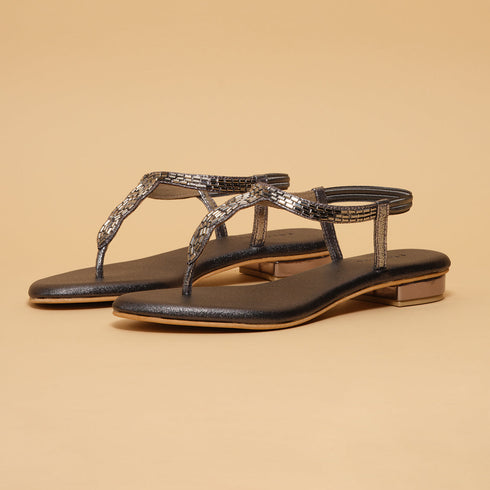 Aryka T-strap Flats